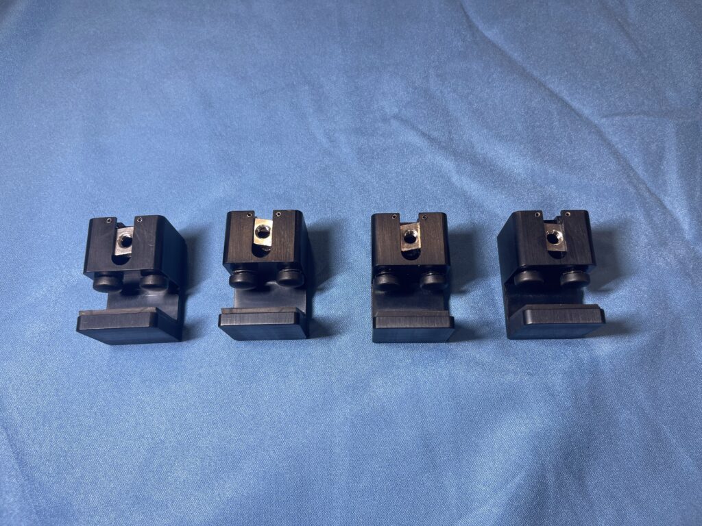 CNC Machined Aluminum Mounting Blocks CNC Machined Aluminum Mounting Blocks